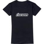 Icon Clasicon 2023 Damen T-Shirt, schwarz-weiss, Größe L