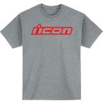 Icon Clasicon 2023 T-Shirt, grau-rot, Größe 3XL