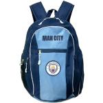Blaue Manchester City City-Rucksäcke mit Reißverschluss mit Schulterpolster für Herren 