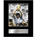Iconic pics Diego Maradona Foto, signiert, Argentinien