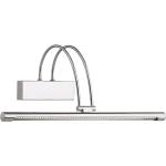 Silberne Ideal Lux Bow Bilderleuchten & Bilderlampen aus Chrom schwenkbar 