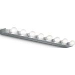 Silberne Ideal Lux Prive Badlampen & Badleuchten aus Chrom E14 