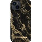 iDeal of Sweden TPU Cover Hülle mit Fashion Muster für iPhone 13 - Gold Smoke Marble