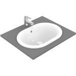 Weiße Ideal Standard Connect Ovale Einbauwaschbecken & Einbauwaschtische aus Keramik ohne Hahnloch 