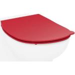 Rote Ideal Standard Contour 21 Toilettendeckel & WC-Sitze 