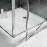 Weiße Ideal Standard Duschwannen & Duschtassen aus Glasfaser 