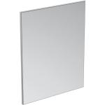 Silberne Badspiegel & Badezimmerspiegel aus Aluminium mit Rahmen 