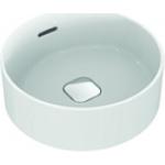 Weiße Ideal Standard Strada Runde Runde Waschtische & Waschbecken aus Keramik ohne Hahnloch 