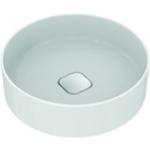 Weiße Ideal Standard Strada Runde Runde Waschtische & Waschbecken aus Keramik ohne Hahnloch 
