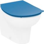 Blaue Ideal Standard Contour 21 Toilettendeckel & WC-Sitze aus Kunststoff 