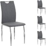 Graue Idimex Sitzgruppen aus Stoff Höhe 50-100cm 4-teilig 4 Personen 