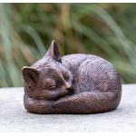 Katzenfiguren für den Garten aus Bronze 