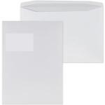 Igepa Kuvertierhüllen weiß C4 ohne Fenster 250 Stück
