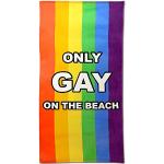 Bunte LGBT Gay Pride Strandtücher aus Baumwolle 