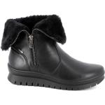 Reduzierte Schwarze IGI&Co Gore Tex Ankle Boots & Klassische Stiefeletten aus Leder isoliert für Damen Größe 35 für den für den Winter 