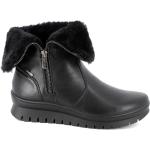 Reduzierte Schwarze IGI&Co Gore Tex Ankle Boots & Klassische Stiefeletten aus Leder isoliert für Damen Größe 37 für den für den Winter 