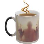 Schwarze The Walking Dead Lustige Kaffeetassen 360 ml aus Keramik 