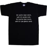 Schwarze Tee Tree Designs T-Shirts aus Baumwolle für Herren Größe 4 XL 