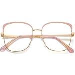 Pinke Quadratische Damenbrillengestelle 