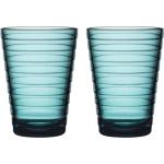 Graue Skandinavische Iittala Aino Runde Glasserien & Gläsersets aus Glas stapelbar 2-teilig 