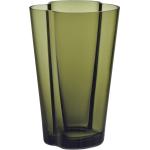 Iittala - Alvar Aalto Vase 22cm - grün, Glas - moosgrün (1025669) (002)