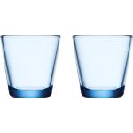 Iittala - Kartio Glas 21 cl 2-er Set Aqua - Aqua