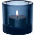 Reduzierte Blaue Iittala Kivi Windlichter aus Stein 