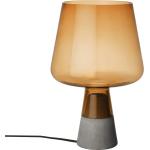 Iittala - Leimu Lampe, 38x25cm - bronze, glockenförmig, Glas - kupfer (1009438) (305) 38x25cm