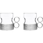 Silberne Skandinavische Iittala Glasserien & Gläsersets aus Glas 2-teilig 