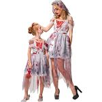 Reduzierte Zombiebraut-Kostüme & Geisterbraut-Kostüme aus Spitze für Damen Größe S 