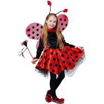 Schwarze Miraculous – Geschichten von Ladybug und Cat Noir Marienkäfer-Kostüme aus Satin für Kinder 