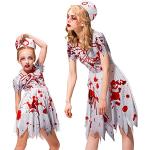 Reduzierte The Walking Dead Zombiekrankenschwester-Kostüme für Kinder 