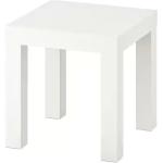 Weiße IKEA Lack Beistelltische & Ablagetische Breite 0-50cm, Höhe 0-50cm, Tiefe 0-50cm 