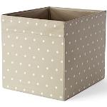 Beige Gepunktete IKEA Boxen & Aufbewahrungsboxen 