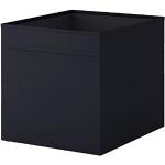 Ikea DRÖNA Box Fach, schwarz (33cm x 38cm x 33cm), Polyester, Black, 33 x 33 x 38 cm