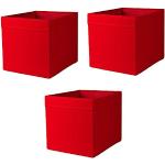 Rote IKEA Boxen & Aufbewahrungsboxen 3-teilig 