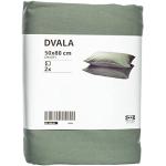 Reduzierte Grüne IKEA Dvala Kissenbezüge & Kissenhüllen aus Baumwolle trocknergeeignet 2-teilig 