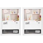 Weiße IKEA Fiskbo Fotowände & Bilderrahmen Sets DIN A4 21x30 2-teilig 