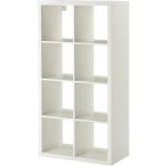 Weiße IKEA Kallax Wohnzimmerschränke Breite 50-100cm, Höhe 50-100cm, Tiefe 50-100cm 