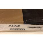 Dunkelbraune IKEA Kivik Kissenbezüge & Kissenhüllen aus Polyester 