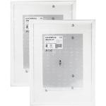 Ikea KNOPPANG Bilderrahmen, 30 x 40 cm, Weiß, 2 Stück