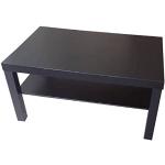 Schwarze IKEA Lack Couchtische & Wohnzimmertische aus Kunststoff Breite 50-100cm, Höhe 0-50cm, Tiefe 50-100cm 