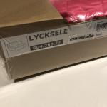 Pinke IKEA Lycksele Heimtextilien aus Polyester 