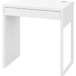 IKEA MICKE Schreibtisch in weiß; (73x50cm)