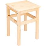 IKEA Oddvar Holzhocker aus Massivholz stapelbar Breite 0-50cm, Höhe 0-50cm, Tiefe 50-100cm 