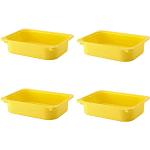 Gelbe IKEA Trofast Boxen & Aufbewahrungsboxen 4-teilig 