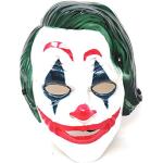 Weiße Joker-Masken Einheitsgröße 