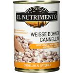 IL NUTRIMENTO Weisse Bohnen natur (Cannellini) - ohne Salz, 12er Pack (12 x 400 g)
