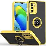 Gelbe Elegante Handy Ringe Art: Bumper Cases Matt aus Silikon stoßfest 