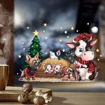 Ilka Parey wandtattoo-welt Fensterbilder Weihnachten mit Tiermotiv 